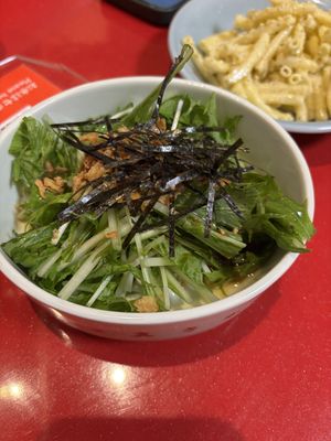 side salad   at Izakaya Masaka in Tokyo