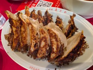 Gyoza at Izakaya Masaka in Tokyo