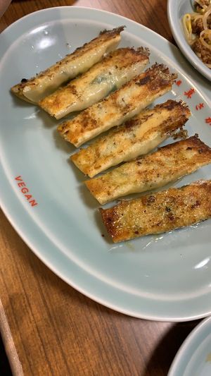 Gyoza  at Izakaya Masaka in Tokyo