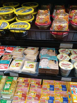 Vegan tempeh, tofu and seitan at Village Store in Yosemite Valley