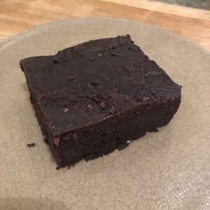 Brownie  at The Roots Salad Bar in Jakarta