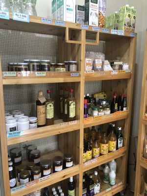 Honey is the only item not vegan  at Club Sehat Express in Jakarta