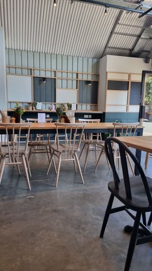 Interior at Origin Coffee Roasters in South East London