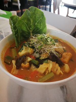 3. Curry Mee RM13.90
 at Green Talk Healthy Organic & Cafe 绿言有机 in Kajang