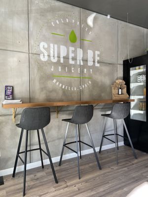 Interior 🌱  at Super Be Juicery in Marbella