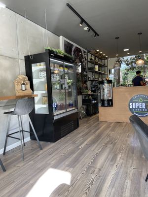 Interior 🌱  at Super Be Juicery in Marbella