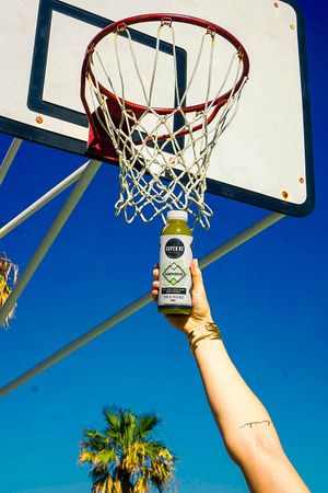 Green Warrior cold-pressed juice at Super Be Juicery in Marbella