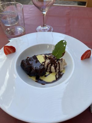 Sugar free brownie   at Tedone in San Sebastian