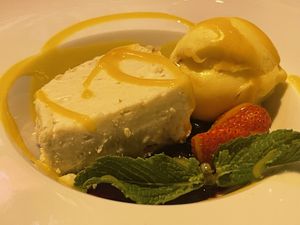 “Gazta” tarta  at Tedone in San Sebastian