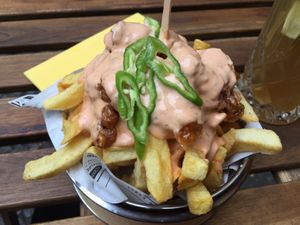 Chili Cheese fries at Kiiro Burger in Berlin