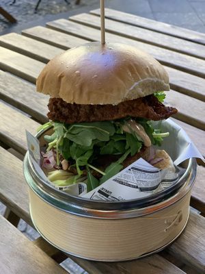BBQ Burger at Kiiro Burger in Berlin