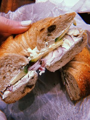   at Beyond the Bagel in Montclair