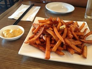 sweet potato fries at Mint Leaf Vietnamese in Alameda