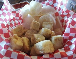 salt and pepper tofu at Mint Leaf Vietnamese in Alameda