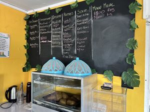 Menu  at Bodykure in Port Antonio