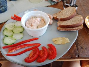 Another great breakfast at Burina. at Burina in Liptovsky Mikulas