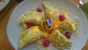 Mnaaam plnene zeleninou.pochutila som si:) at Burina in Liptovsky Mikulas