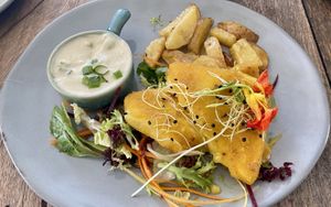 Fried cheese at Burina in Liptovsky Mikulas