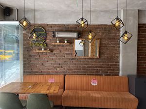 the vibe  at Happy Burger in Istanbul