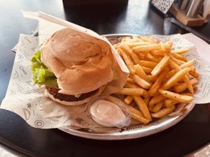   at Happy Burger in Istanbul