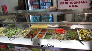 Sonny's salad bar. at Sonny in Amsterdam