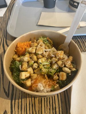 Classic with tofu  at Bab Cafe in Reno