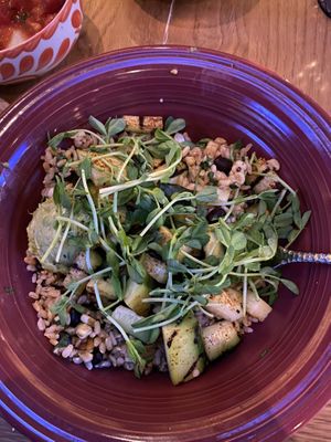 Veggie Rice Bowl at Borracha Mexican Cantina in Henderson