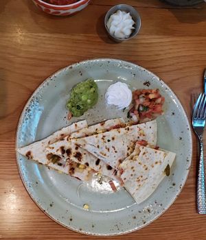 Veggie Quesadillas at Borracha Mexican Cantina in Henderson
