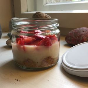 breakfast at Bio-Cafe Kieselstein in Potsdam