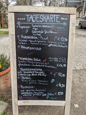  at Bio-Cafe Kieselstein in Potsdam