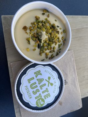 Pistachio ice cream   at Bakery Bakery - Breitenrain in Bern