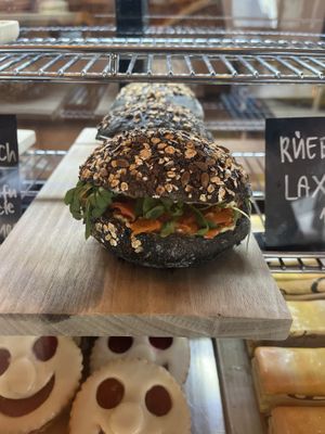 Lox - made w/ carrot  at Bakery Bakery - Breitenrain in Bern