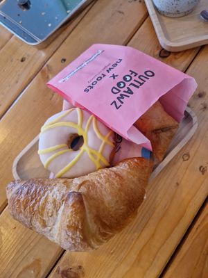 Croissant, Donut and Ham / Cheese Croissant at Bakery Bakery - Breitenrain in Bern