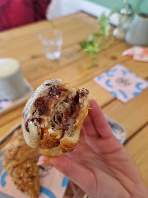 Inside crookie at Bakery Bakery - Breitenrain in Bern