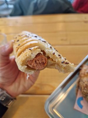 Sausage in pastry at Bakery Bakery - Breitenrain in Bern