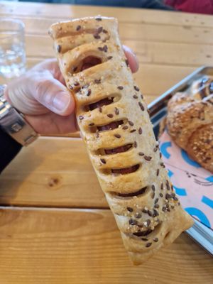 Sausage in pastry at Bakery Bakery - Breitenrain in Bern