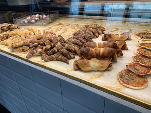 Various croissant, sweet and salty pastries at Bakery Bakery - Breitenrain in Bern