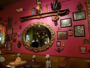 Wall inside at Casa Tina in Dunedin