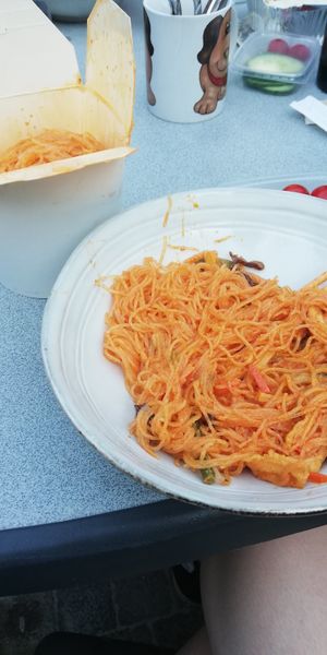 TomYum noedels at Oasian in Ghent