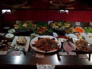 A small part of the enormous buffet at Viva la Vida in Madrid