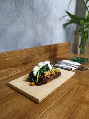 Sweet potato & Chickpea at Seeds & Sunshine in Bangkok