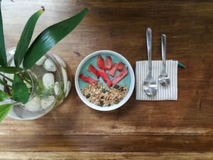 Smoothie Bowl - Green Goodness at Seeds & Sunshine in Bangkok