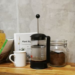French Press Coffee at Seeds & Sunshine in Bangkok