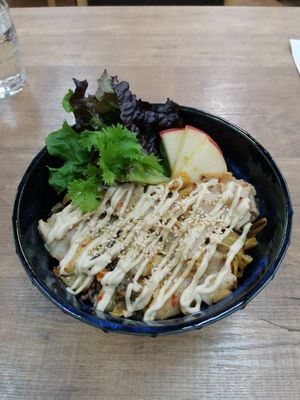 Vegan Pork Kimchi at Vegan Store in Tokyo