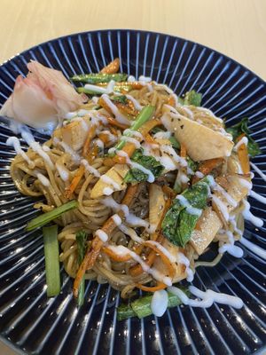 ソース焼きそば at Vegan Store in Tokyo