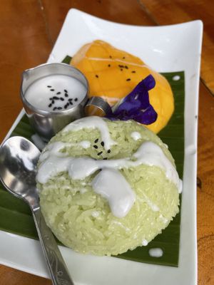 Mango Sticky Rice  at Sabai Corner Restaurant and Bungalows in Koh Yao Noi