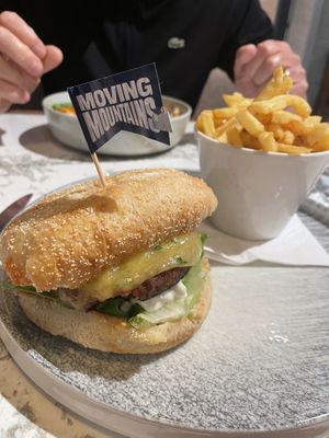 Vegan Burger  at Don Paddy's in Oakham