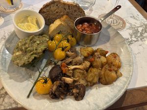 Vegan sizzle   at Don Paddy's in Oakham