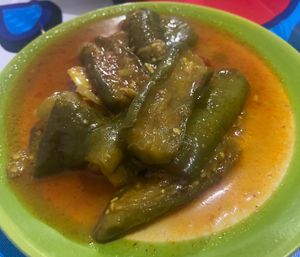 Eggplant   at Nong Bee's Burmese Restaurant & Library in Chiang Mai