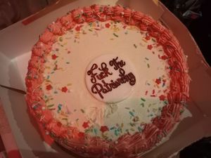 Bday cake chocolate and pecan nuts at Chez Malachy - Preorder only in Brussels